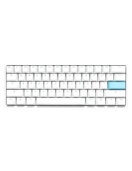 Ducky DKON2061ST tastiera Gaming USB QWERTZ Tedesco Bianco