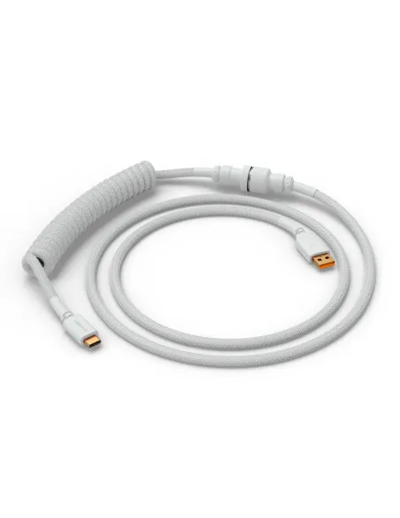 Glorious Gaming GLO-KB-ACC-CBL-COIL-GWHT cavo per tastiera mouse Bianco 1,4 m