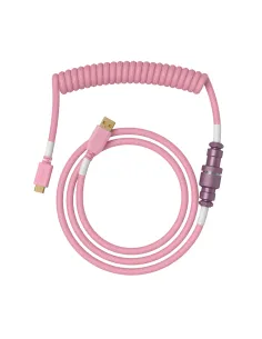 Glorious Gaming GLO-KB-ACC-CBL-COIL-PPNK cavo per tastiera mouse Rosa 1,4 m
