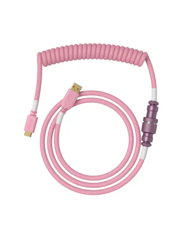 Glorious Gaming GLO-KB-ACC-CBL-COIL-PPNK cavo per tastiera mouse Rosa 1,4 m