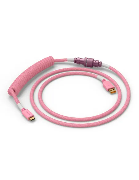 Glorious Gaming GLO-KB-ACC-CBL-COIL-PPNK cavo per tastiera mouse Rosa 1,4 m