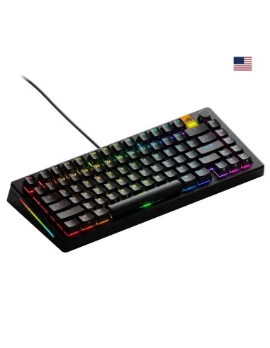 Glorious Gaming GMMK 3 HE 75% Prebuilt tastiera USB QWERTY Inglese US Nero