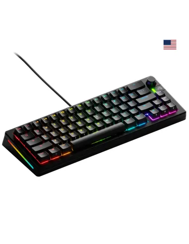 Glorious Gaming GMMK 3 65% Prebuilt tastiera USB QWERTY Inglese US Nero