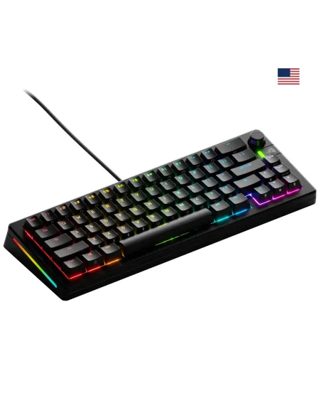 Glorious Gaming GMMK 3 65% Prebuilt tastiera USB QWERTY Inglese US Nero
