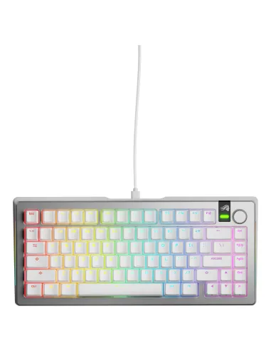 Glorious Gaming GMMK 3 PRO 75% Prebuilt tastiera USB QWERTY Inglese US Argento