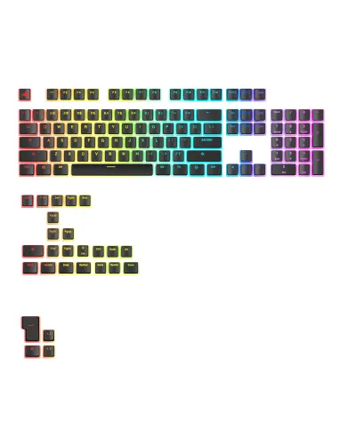 Glorious Gaming GLO-KB-ACC-KC-GPBT-AURA-BLK-US accessorio del dispositivo di ingresso Coperchio per tastiera
