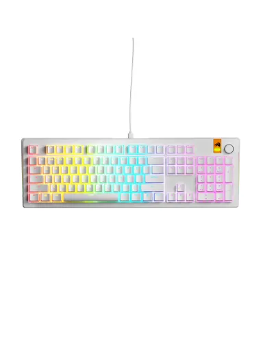 Glorious Gaming GMMK 3 HE 100% Prebuilt tastiera USB QWERTY Inglese US Bianco