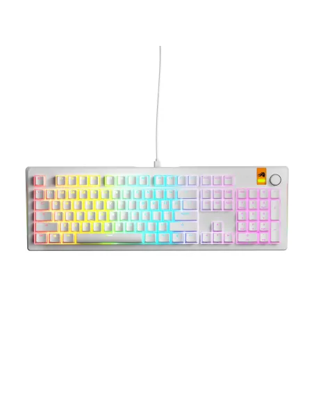 Glorious Gaming GMMK 3 HE 100% Prebuilt tastiera USB QWERTY Inglese US Bianco