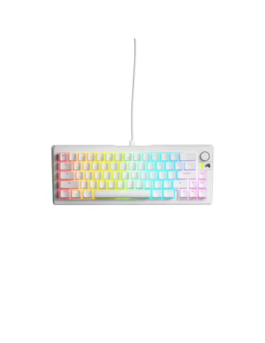 Glorious Gaming GMMK 3 65% Prebuilt tastiera USB QWERTY Inglese US Bianco