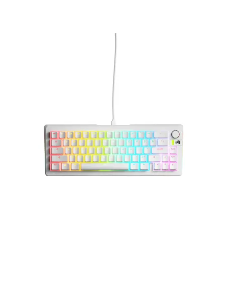 Glorious Gaming GMMK 3 65% Prebuilt tastiera USB QWERTY Inglese US Bianco