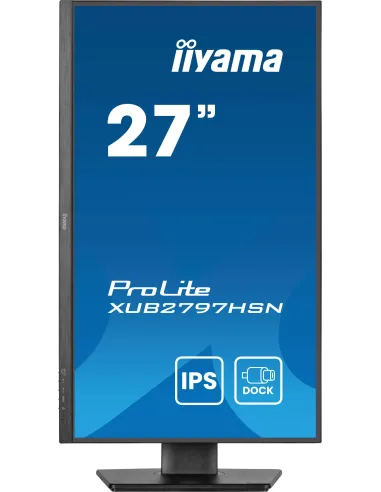 iiyama ProLite XUB2797HSN-B2 Monitor PC 68,6 cm (27") 1920 x 1080 Pixel Full HD LED Nero