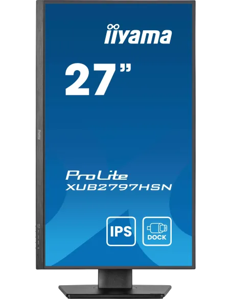 iiyama ProLite XUB2797HSN-B2 Monitor PC 68,6 cm (27") 1920 x 1080 Pixel Full HD LED Nero