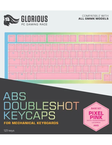 Glorious Gaming Doubleshot Keycaps V2 Coperchio per tastiera