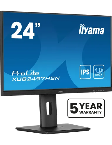 iiyama ProLite XUB2497HSN-B2 Monitor PC 60,5 cm (23.8") 1920 x 1080 Pixel Full HD LED Nero