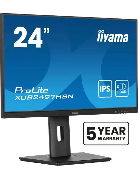 iiyama ProLite XUB2497HSN-B2 Monitor PC 60,5 cm (23.8") 1920 x 1080 Pixel Full HD LED Nero