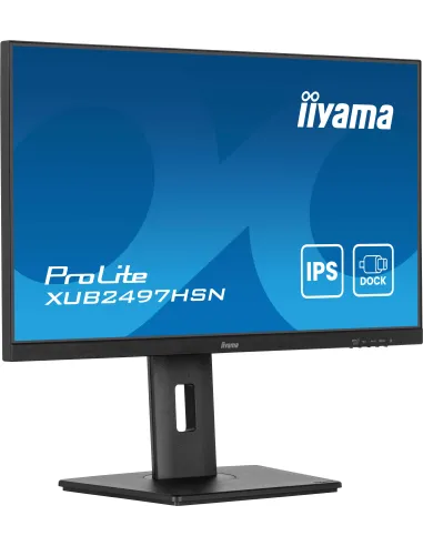 iiyama ProLite XUB2497HSN-B2 Monitor PC 60,5 cm (23.8") 1920 x 1080 Pixel Full HD LED Nero