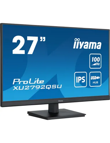 iiyama ProLite Monitor PC 68,6 cm (27") 2560 x 1440 Pixel Quad HD LED Nero