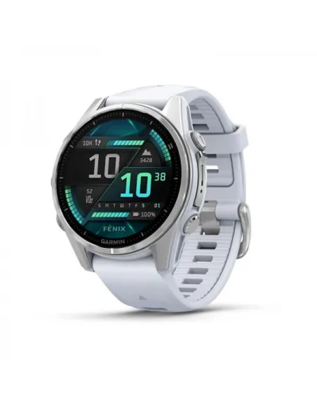 Garmin fenix 8 (43mm) bianco pietra/argento