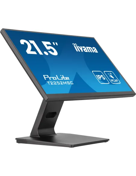 iiyama ProLite T2252MSC-B2AG Monitor PC 54,6 cm (21.5") 1920 x 1080 Pixel Full HD LCD Touch screen Nero