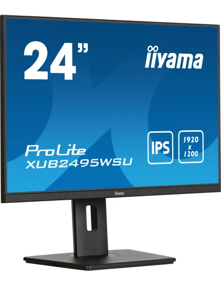iiyama ProLite XUB2495WSU-B7 Monitor PC 61,2 cm (24.1") 1920 x 1200 Pixel WUXGA LED Nero