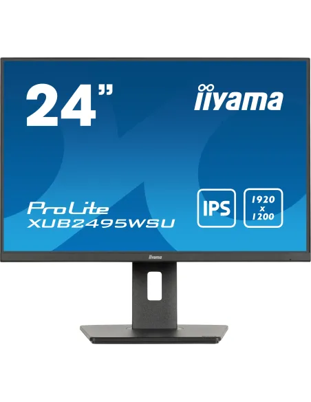 iiyama ProLite XUB2495WSU-B7 Monitor PC 61,2 cm (24.1") 1920 x 1200 Pixel WUXGA LED Nero