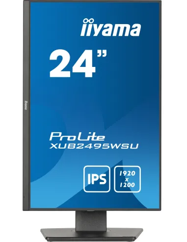 iiyama ProLite XUB2495WSU-B7 Monitor PC 61,2 cm (24.1") 1920 x 1200 Pixel WUXGA LED Nero