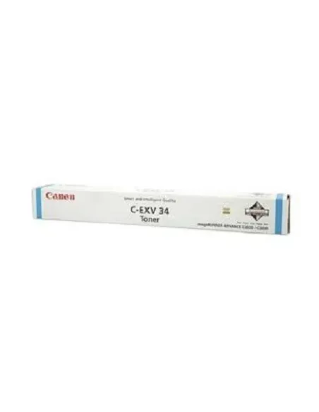 Canon C-EXV 34 cartuccia toner 1 pz Originale Ciano