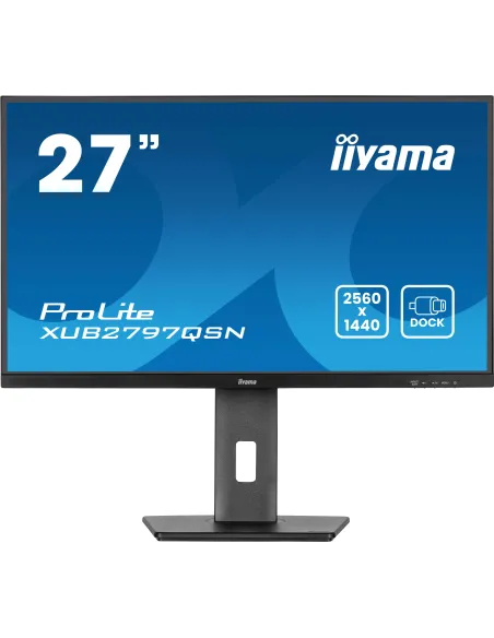 iiyama ProLite XUB2797QSN-B2 Monitor PC 68,6 cm (27") 2560 x 1440 Pixel Quad HD LED Nero
