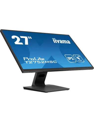 iiyama ProLite T2752MSC-B1 Monitor PC 68,6 cm (27") 1920 x 1080 Pixel Full HD LED Touch screen Nero