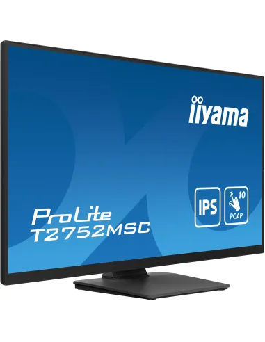 iiyama ProLite T2752MSC-B1 Monitor PC 68,6 cm (27") 1920 x 1080 Pixel Full HD LED Touch screen Nero