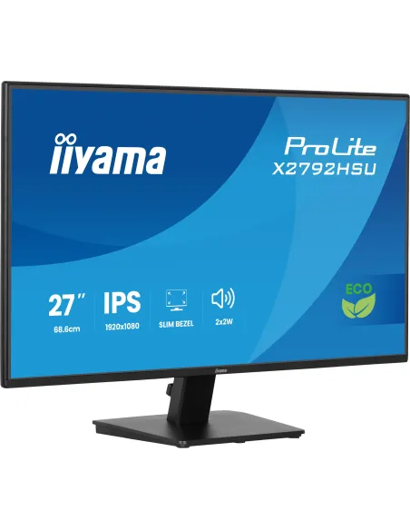 iiyama ProLite X2792HSU-B1 Monitor PC 68,6 cm (27") 1920 x 1080 Pixel Full HD LED Nero