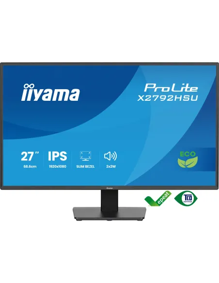 iiyama ProLite X2792HSU-B1 Monitor PC 68,6 cm (27") 1920 x 1080 Pixel Full HD LED Nero