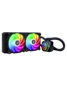 Silverstone PF240-ARGB Processore Raffreddatore di liquidi tutto in uno 12 cm Nero 1 pz