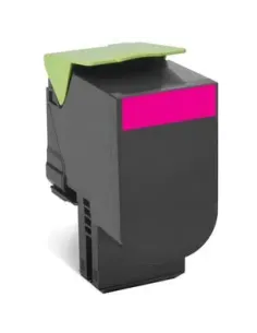 Lexmark 80C2HME cartuccia toner 1 pz Originale Magenta