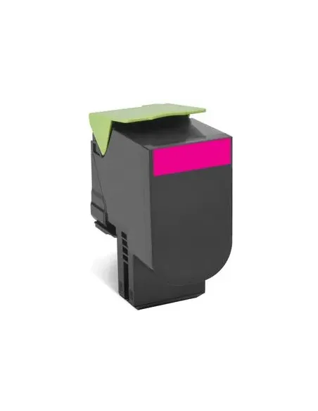 Lexmark 80C2HME cartuccia toner 1 pz Originale Magenta