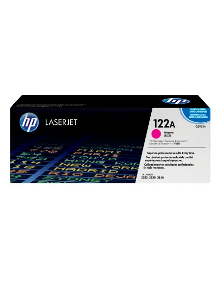 HP 122A Magenta Original LaserJet Toner Cartridge cartuccia toner 1 pz Originale