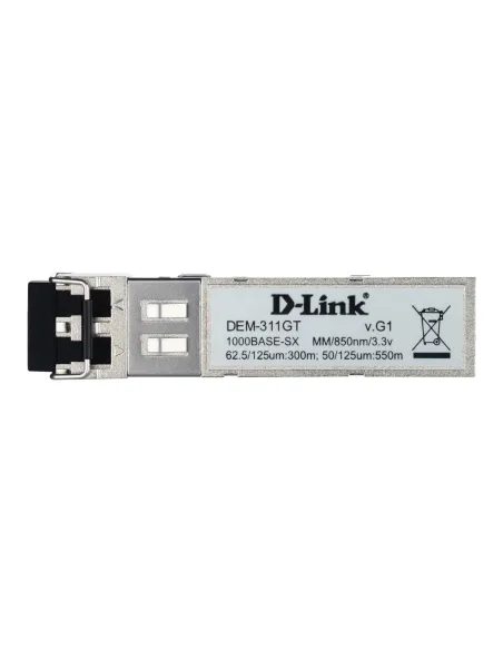 D-Link DEM-311GT modulo del ricetrasmettitore di rete Fibra ottica 1000 Mbit s SFP 850 nm
