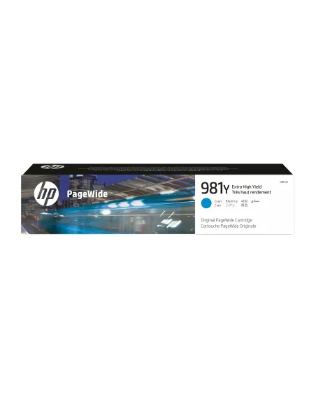 HP Cartuccia ciano originale ad altissima capacità PageWide 981Y