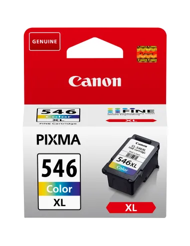 Canon Cartuccia d'inchiostro a colori a resa elevata CL-546 XL C M Y