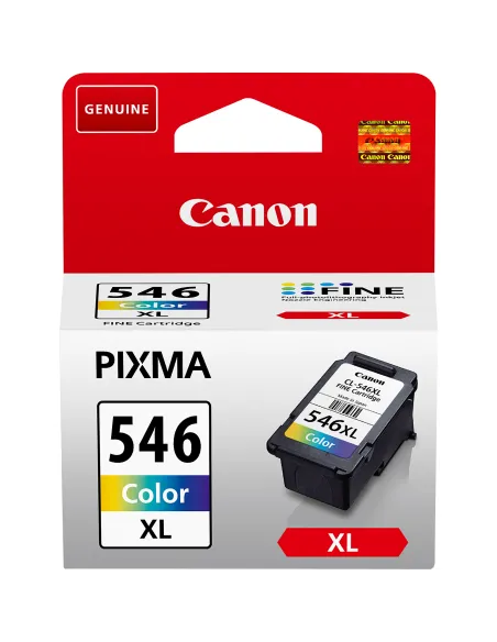 Canon Cartuccia d'inchiostro a colori a resa elevata CL-546 XL C M Y