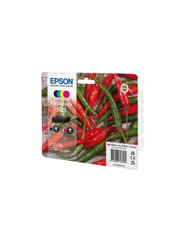 Epson 503 cartuccia d'inchiostro 4 pz Originale Resa standard Nero, Ciano, Magenta, Giallo