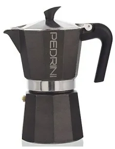 Pedrini Caffettiera 6 tazze antracite
