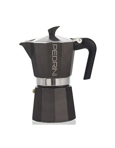 Pedrini Caffettiera 6 tazze antracite
