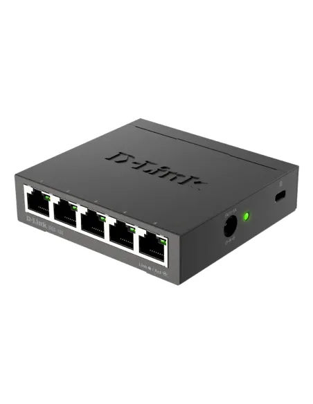 D-Link DGS-105 Non gestito L2 Gigabit Ethernet (10 100 1000) Nero