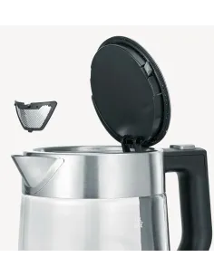 Severin WK 3468 bollitore elettrico 1 L 2200 W Nero, Acciaio inox, Trasparente 2