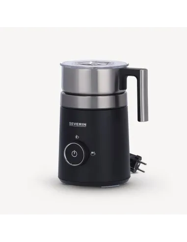 Severin SM 3585 montalatte e scaldalatte Nero, Argento