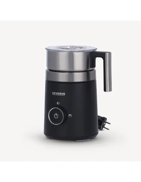 Severin SM 3585 montalatte e scaldalatte Nero, Argento