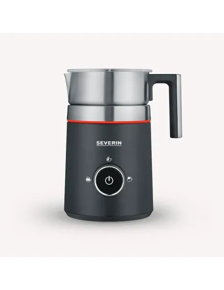 Severin SM 3585 montalatte e scaldalatte Nero, Argento