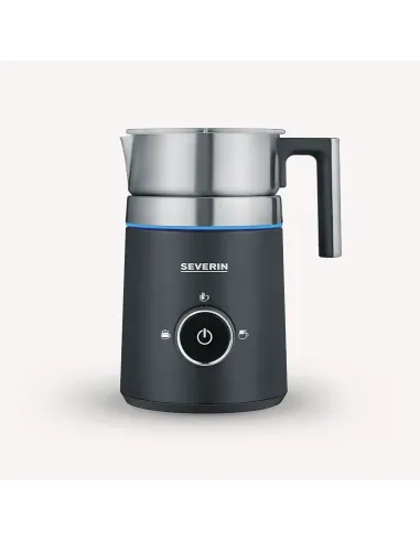 Severin SM 3585 montalatte e scaldalatte Nero, Argento