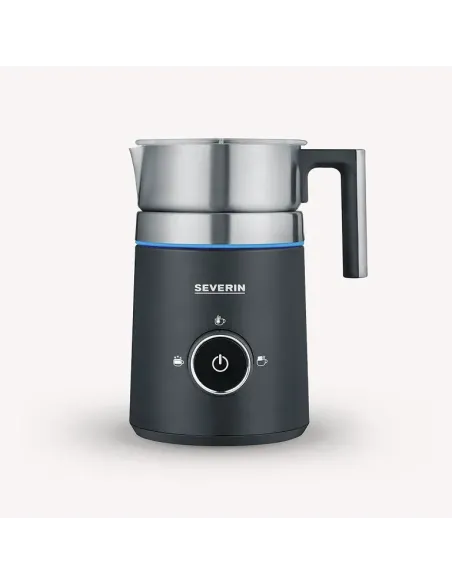 Severin SM 3585 montalatte e scaldalatte Nero, Argento